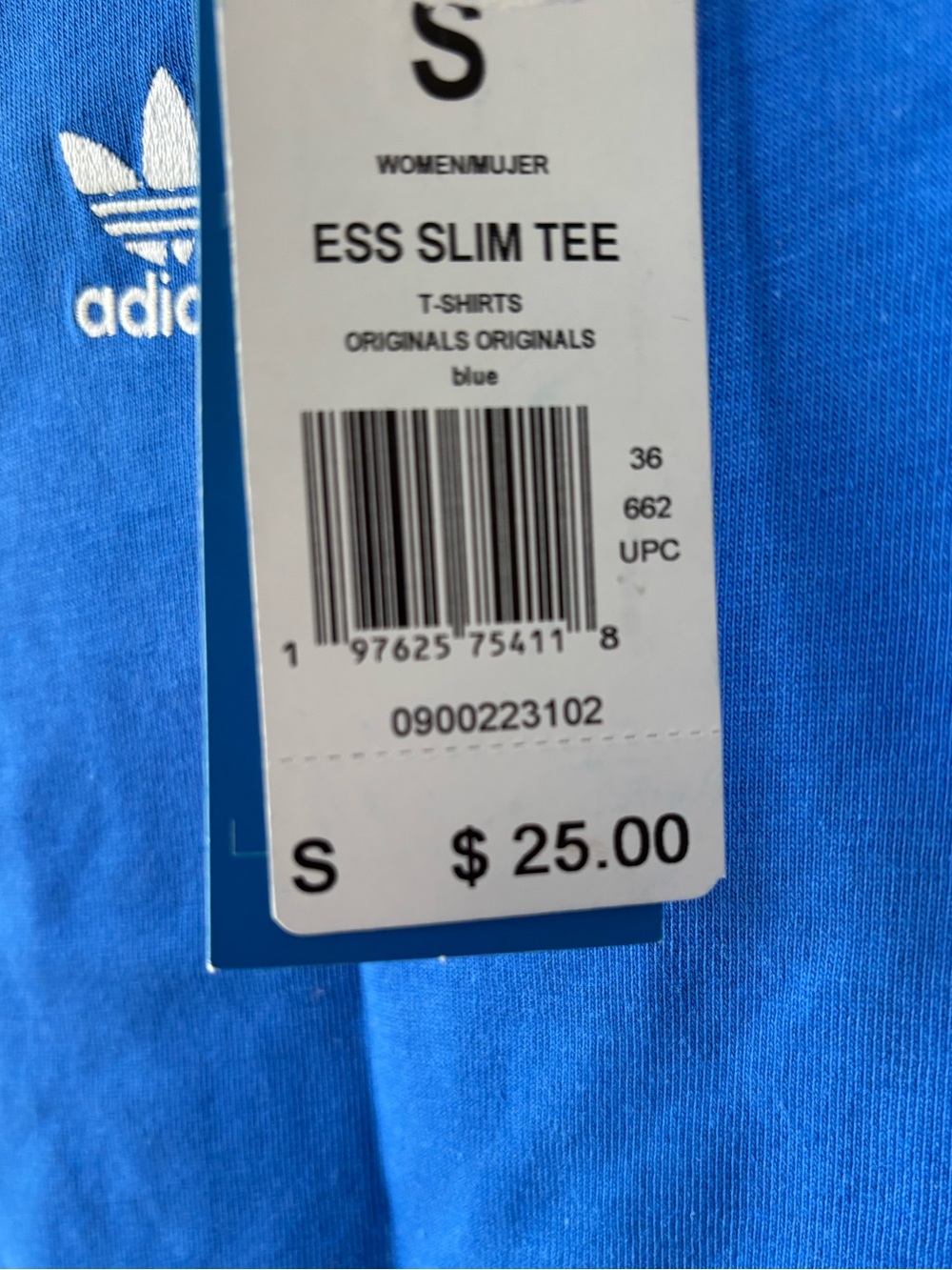 Women’s Adidas Cropped T-Shirt Size Small - Picture 3 of 4